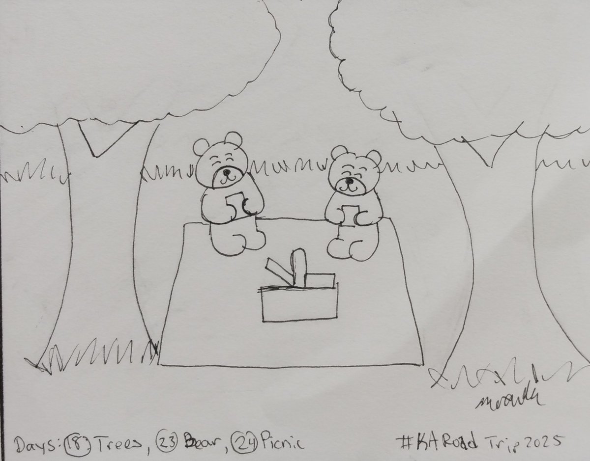 MichelleForNow's tweet image. Quick teddy bear picnic pic