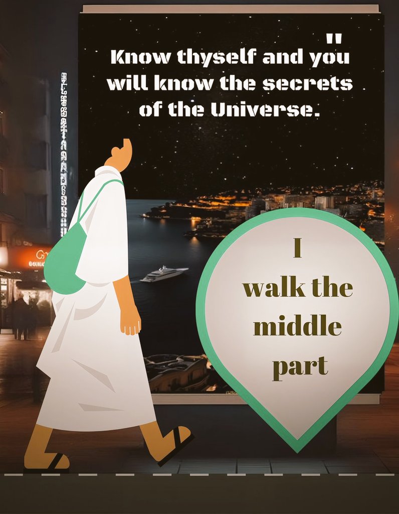 _Deep_Words's tweet image. The middle part is the path of the heart. 
The path of Unity.