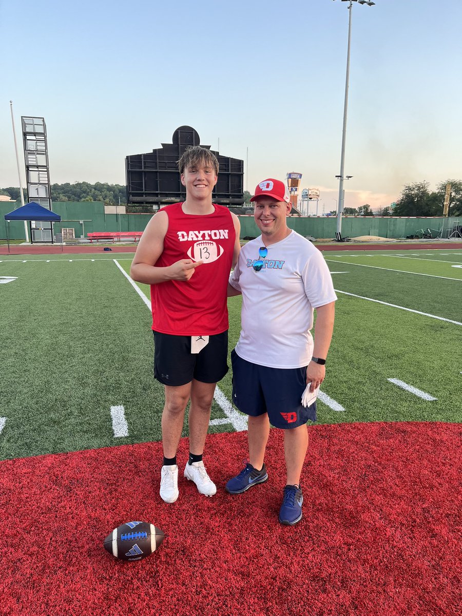 willrandall2026's tweet image. thank you for a great camp @CoachOrts @DaytonFootball !!