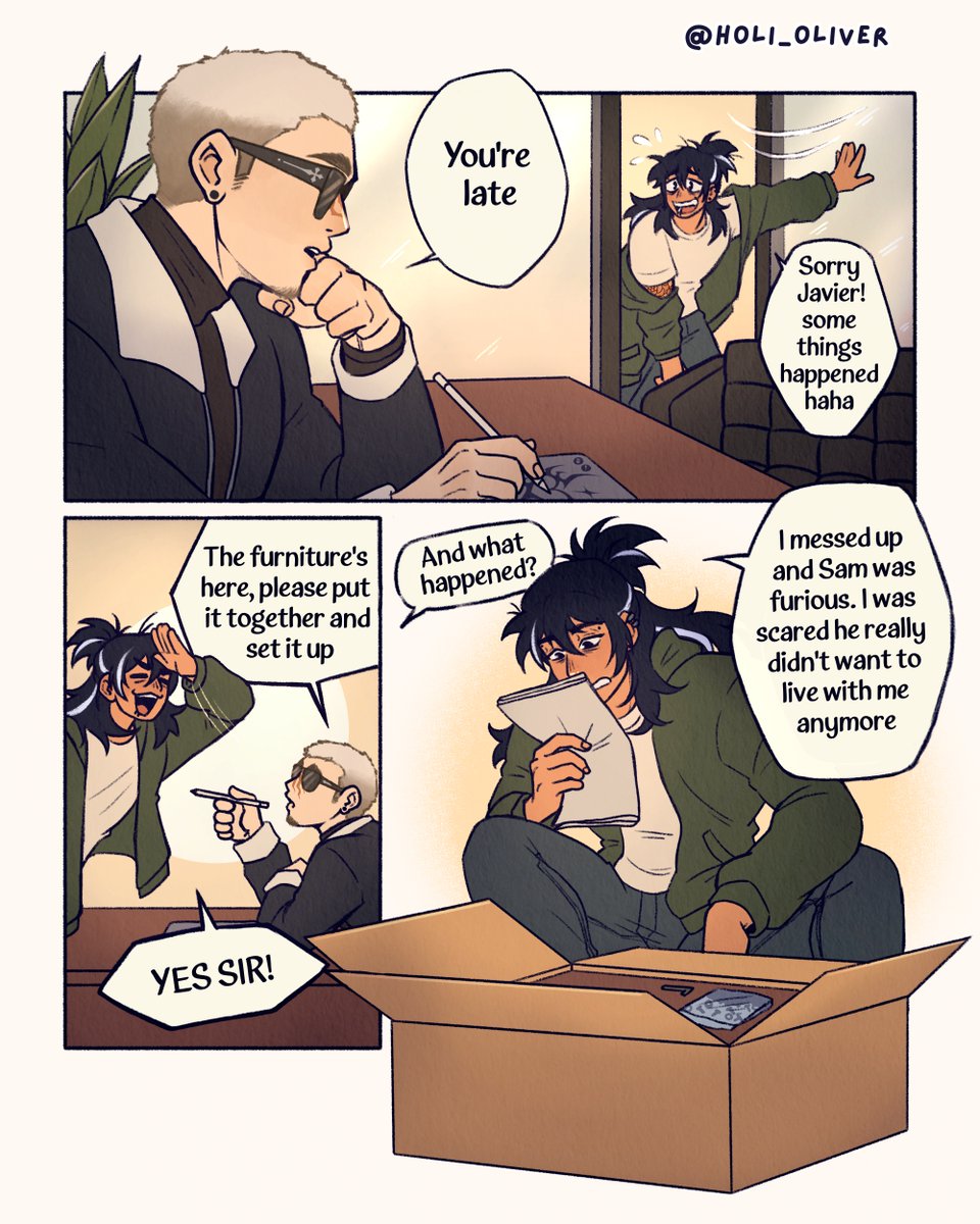 holi_oliver's tweet photo. MY ROOMIE'S SECRET 💬
🔸CH 1 / PART 6🔸
#MyRoomiesSecret #comicBL #boyslove #oc #comic https://t.co/DjSIGxFu7O
