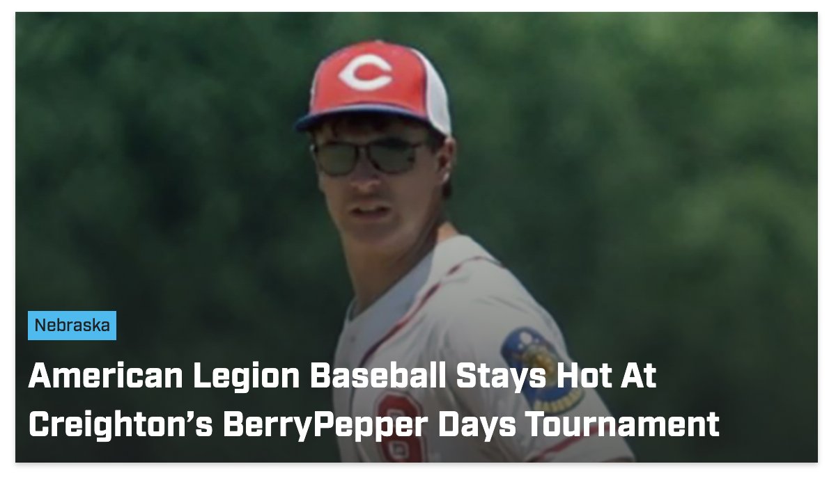 w_maxey's tweet image. Come for the BerryPepper, stay to watch @MMULancersBSB bound @Frank_D_Soukup, @ECCPanthersBB commit @JessJames980, and @nsaaevents @nsaahome state golf champ Calvin Wilmes heat up @legionbaseball in Nebraska. 

Read more on @HighSchoolOnSI...

si.com/high-school/ne…