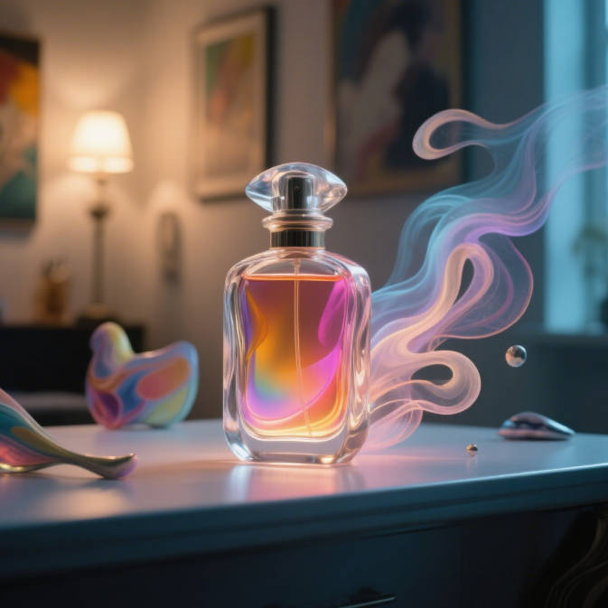 RobertsJos23388's tweet photo. Currently obsessed with generating art inspired by perfume bottle designs. Scent → image = magic. https://t.co/PzE2LVKBuS