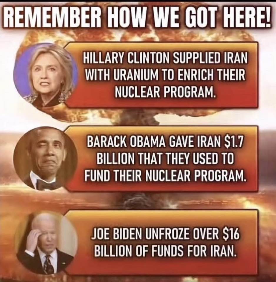 Wayne Dunlap (@wdunlap) on Twitter photo <a href="/WhiteHouse/">The White House</a> We are at war with Iran's nuclear weapons program (not Iran) that could wreak havoc on the world.
Run by crazies Iran is the largest sponsor of Terrorism (by far) & shooting rockets into Israel -what would they do with nuclear capability?
Remember: Democrats Funded this Crisis! <a href="/WhiteHouse/">The White House</a> We are at war with Iran's nuclear weapons program (not Iran) that could wreak havoc on the world.
Run by crazies Iran is the largest sponsor of Terrorism (by far) & shooting rockets into Israel -what would they do with nuclear capability?
Remember: Democrats Funded this Crisis!