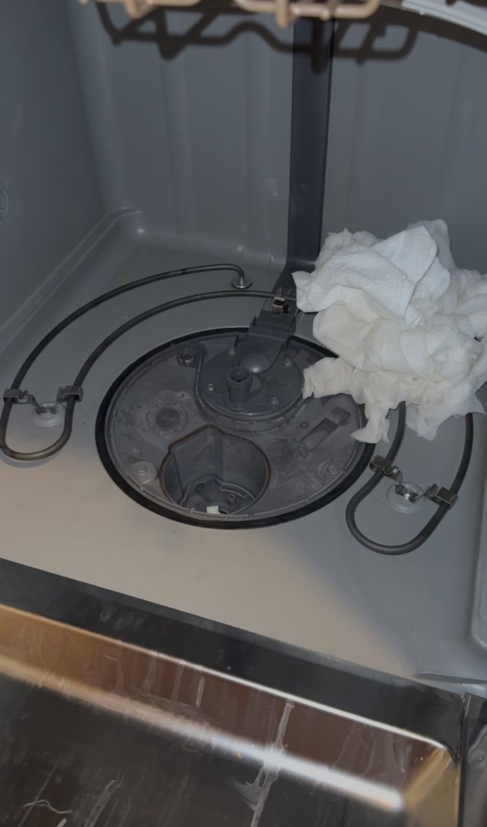 When the going gets tough - or at least when the dishwasher won't dry your dishes anymore - the tough get going!  Which means I get the job DONE!  After doing my research, ordering the part needed and having the right tools, the dishwasher works like new again.  Call it "TCB"‼️