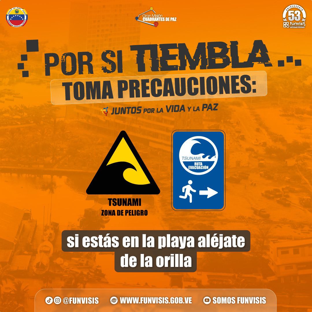 SomosFunvisis's tweet photo. La preparación hace la diferencia. No olvides que los #Sismos no se pueden predecir, por ello debes estar siempre alerta.
Te invitamos a conocer nuestra campaña #PorSiTiembla, allí encontrarás qué hacer antes, durante y después de un terremoto.
#Campaña #FunvisisInforma https://t.co/Pdzrwmp0HI