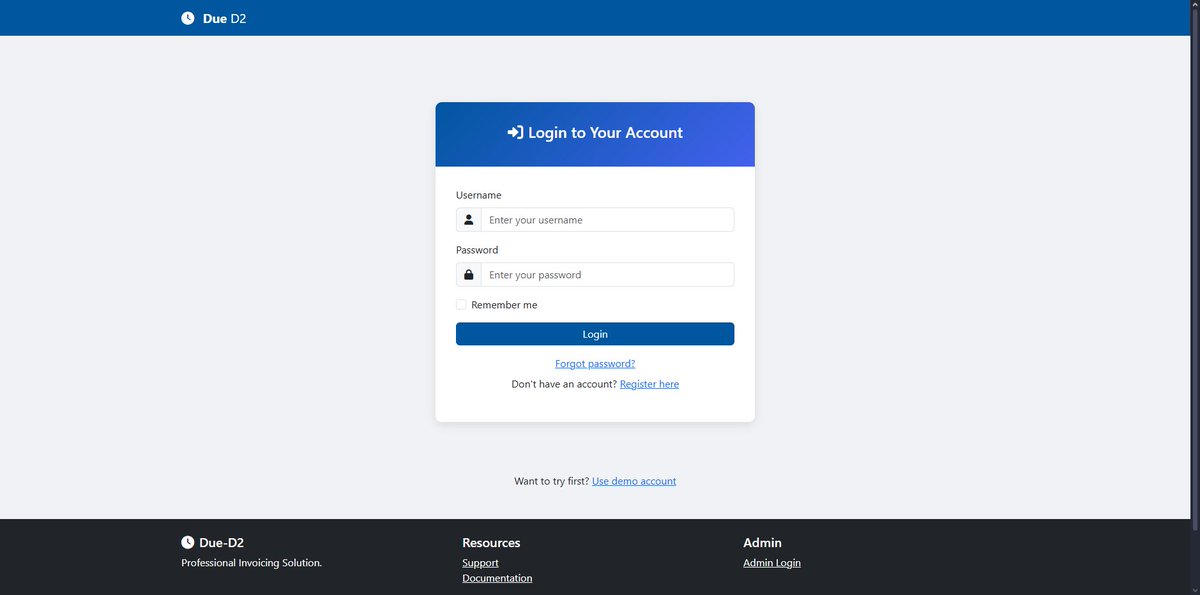 D2Freelancing's tweet photo. Due-D2 Invoice Generator website by D2-Freelancing in development.

Contact us: info@d2freelancing.co.uk

Visit our website: https://t.co/W7vcACSijY

Message us X https://t.co/fvLtryAvrV