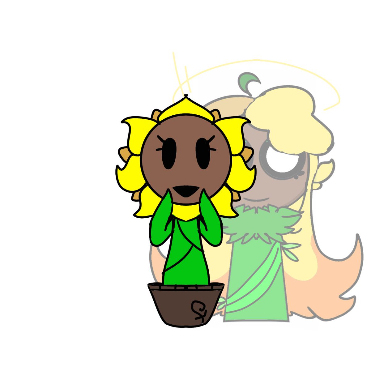 Scarlette_ladyR's tweet photo. Idk if someone has made this be4, but I think if Mr Sun and Mr Tree have a a child (platonic or not doesn't matter) it will be a sunflower or something
#sprunki #suntree https://t.co/GxQmbPlZ4A