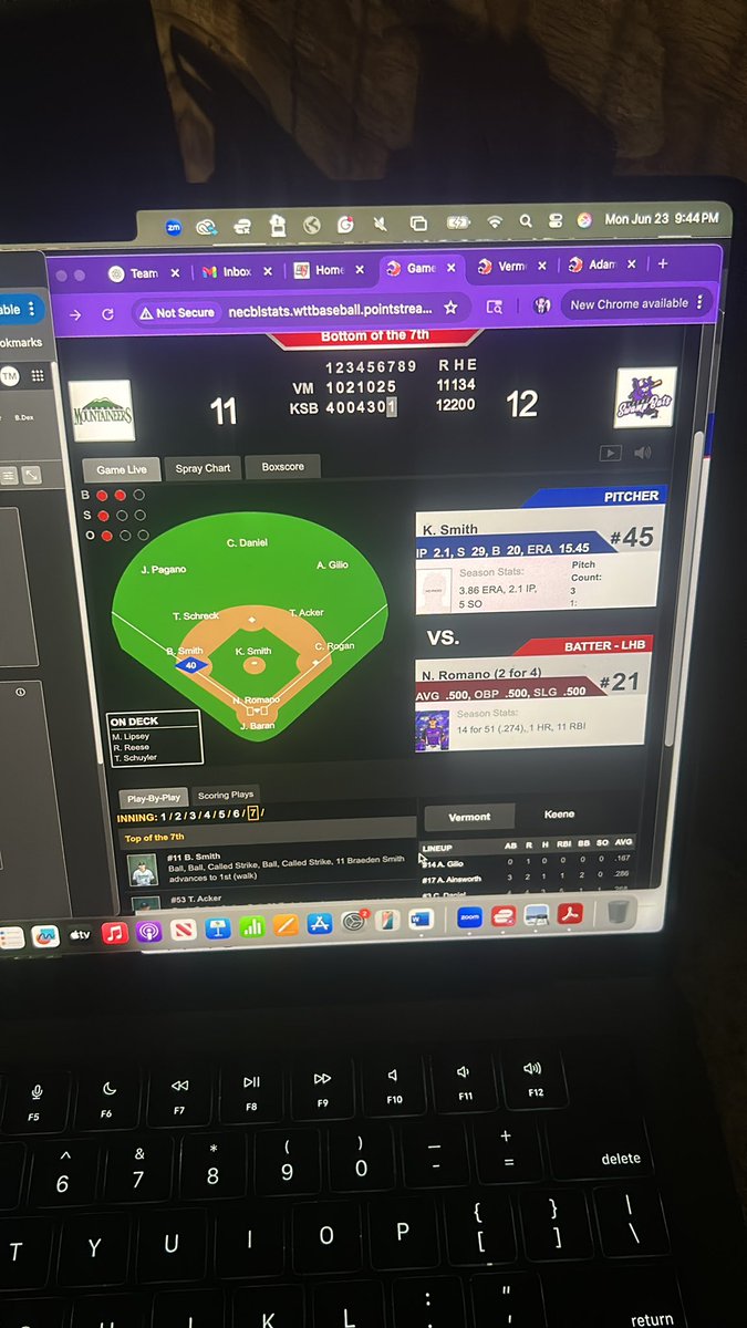 #Baseball

We’re on ESPN Plus for the conclusion of…. Well, this: