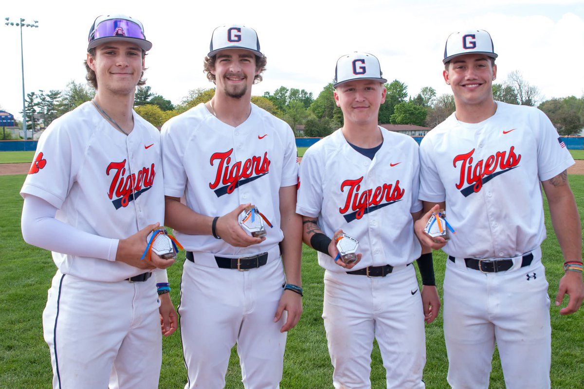 57 Wins
283 Hits
256 Runs
130 Walks
492 Combined Put Outs 
2 - 1 Hitters 
8 All League Awards
8 All District Awards
1 All Ohioan
3 District All Star Invites
1 State All Star Game Invite
3 College Baseball, 1 Golf commits.

Congratulations to these four on fantastic careers.