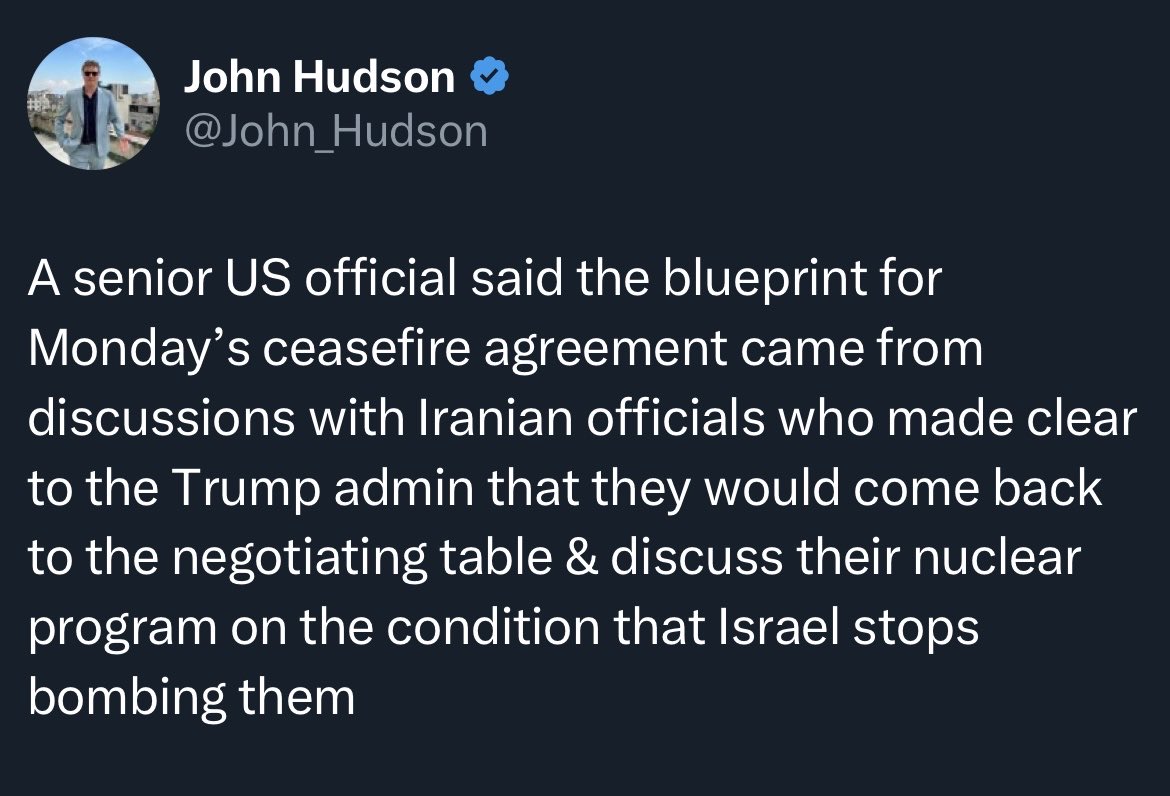 I’ve always said that any Iranian concessions would only come from a credible military threat. This is basic bargaining theory and coercion literature stuff.