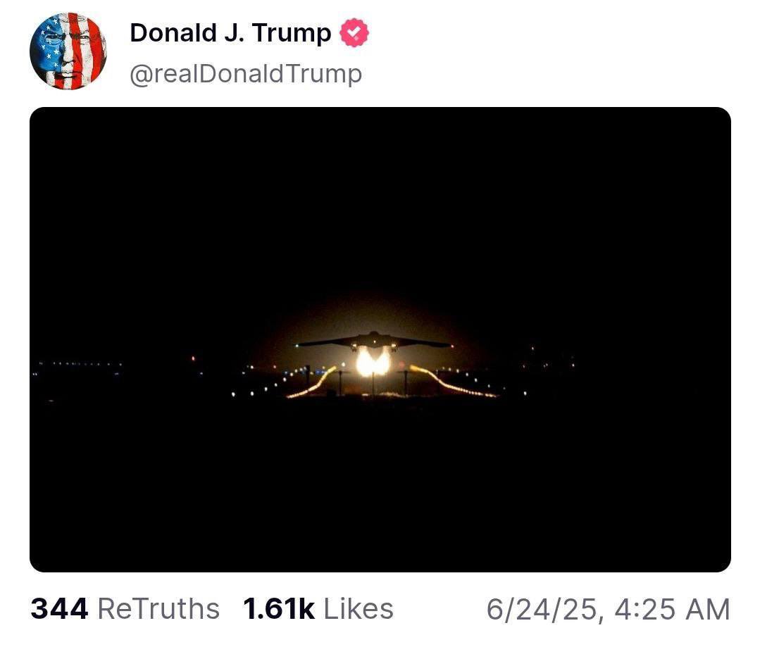 المجرم ترامب ينشر على حسابه