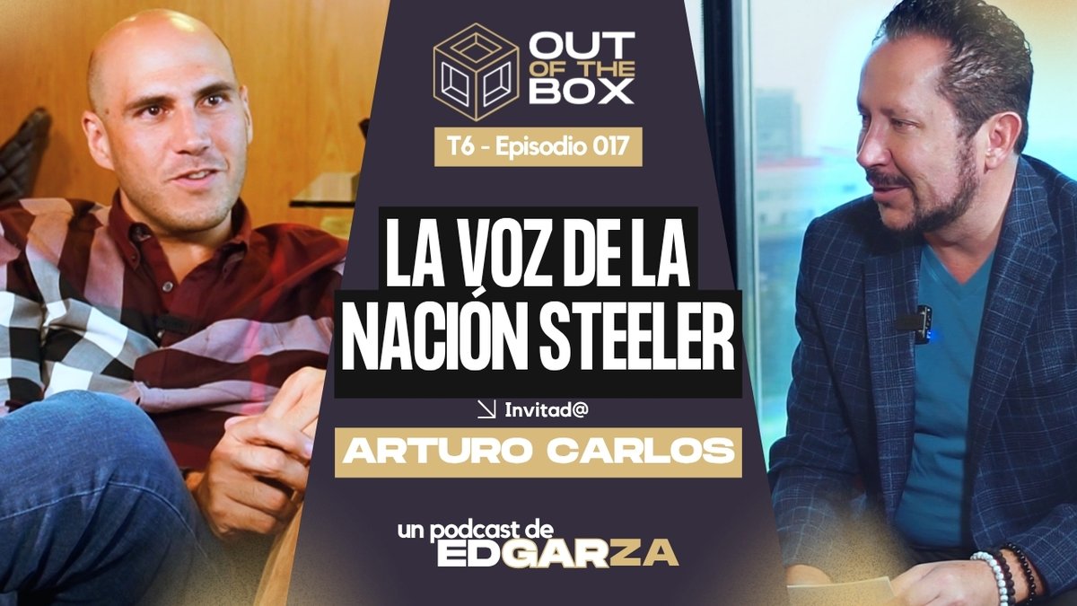 No todos juegan en el campo, pero algunos lo viven igual de intenso. En este episodio de Out of the Box hablo con la voz en español de los #Steelers, <a href="/ArturoCarlos/">ARTURO CARLOS</a> 
Una charla sobre presión, enfoque y cómo encontrar tu lugar sin seguir el camino marcado.

Dale play