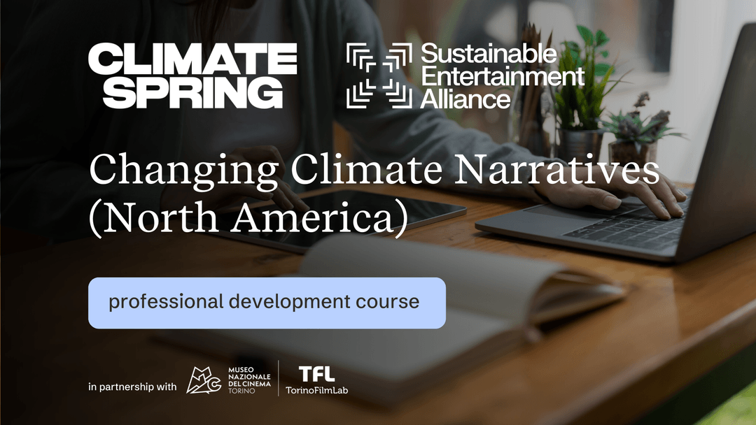 Interested bringing climate change and sustainability to screen to engage and inspire audiences without preaching, oversimplifying or ticking boxes? Apply by 7/28 for Changing Climate Narratives, <a href="/climate__spring/">Climate Spring</a>’s &amp; <a href="/The_SEAlliance/">SEA</a>'s online course: climate-spring.org/latest/applica…