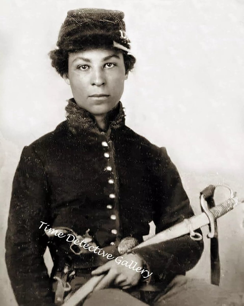 VictorThom50113's tweet photo. Civil War hero, Cathay Williams is the first documented African American woman who served as a soldier in the U.S. Army ,enlisting as "William Cathey". She served as a Buffalo Soldier on frontier Army  1866 and 1900, she was the only woman to do so. #ADOS Buffalo Soldiers https://t.co/o023Hqa9gD