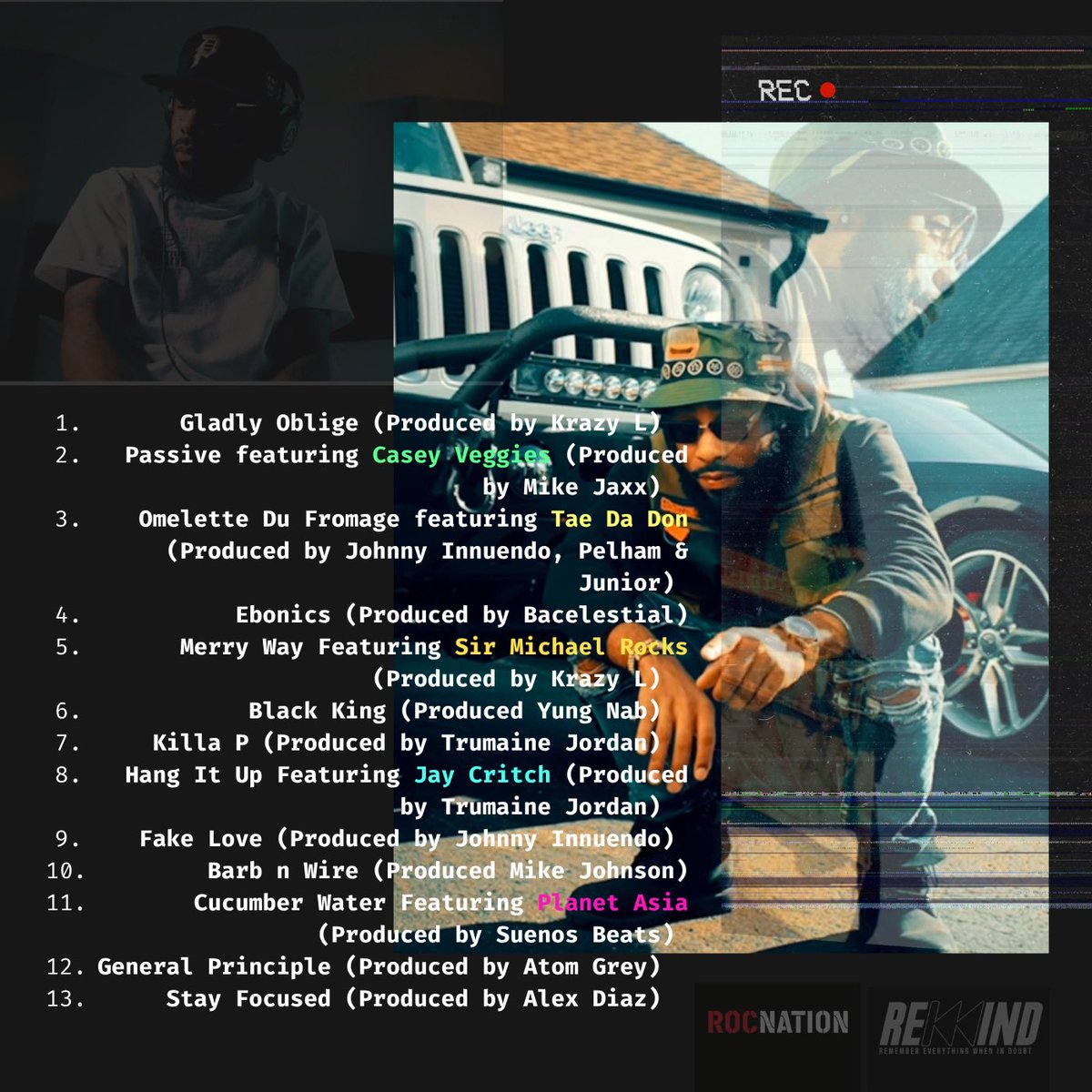 3 years later since The Commute 2…

Rewind LLC Presents:

 The Commute 3: Don’t Crash Out

 THE ALBUM JULY 22ND! 

I finally made the type of album I’ve always wanted to have in my catalog!