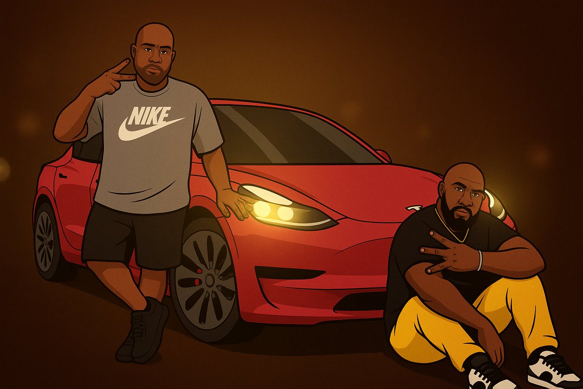 BeTheRamMedia's tweet image. Two HOPE Dealers in a Tesla!