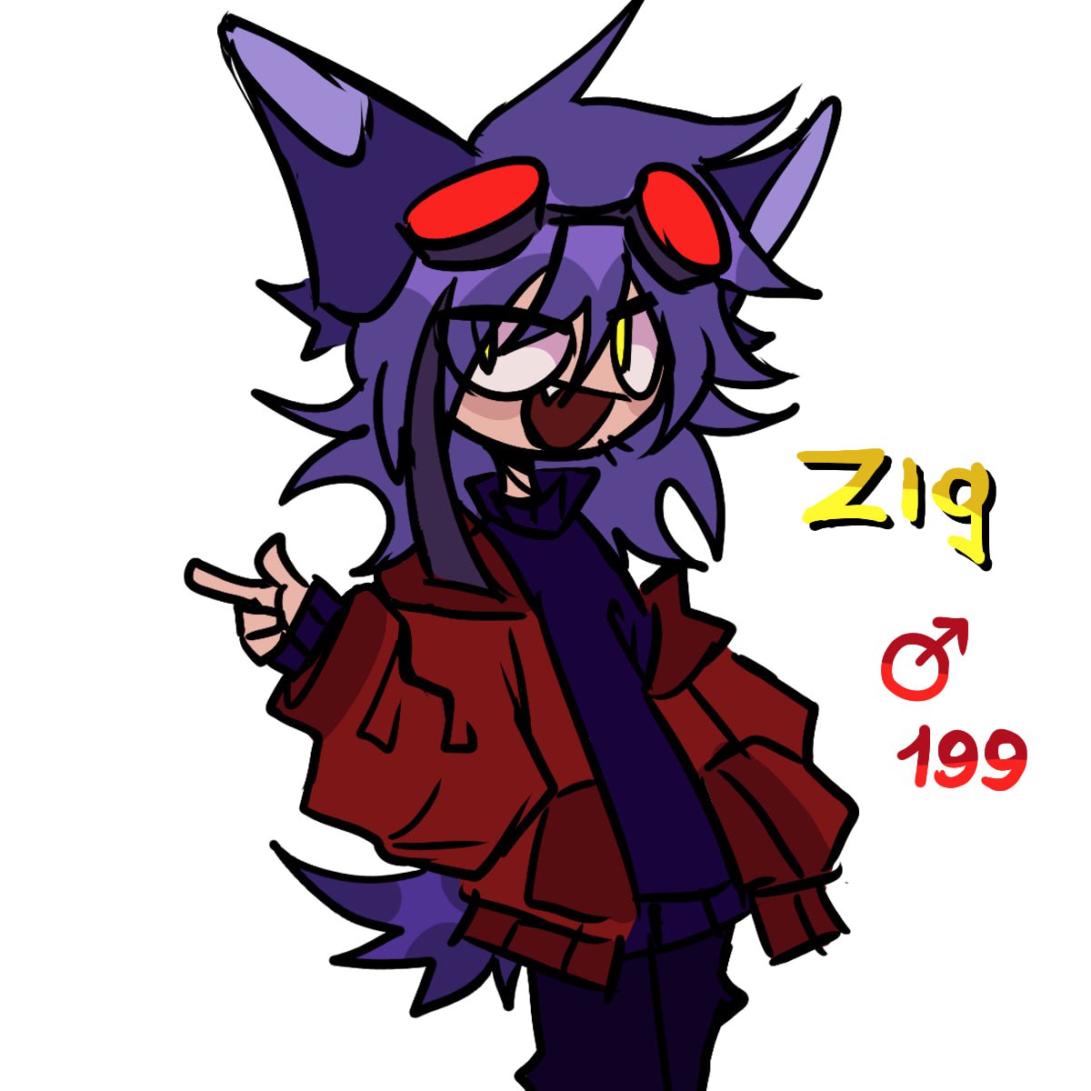 HYPERGRAPED's tweet photo. Look at my cool new reference for Zig
#Art #FreakSpace #OCart https://t.co/sX8q5XCTTE