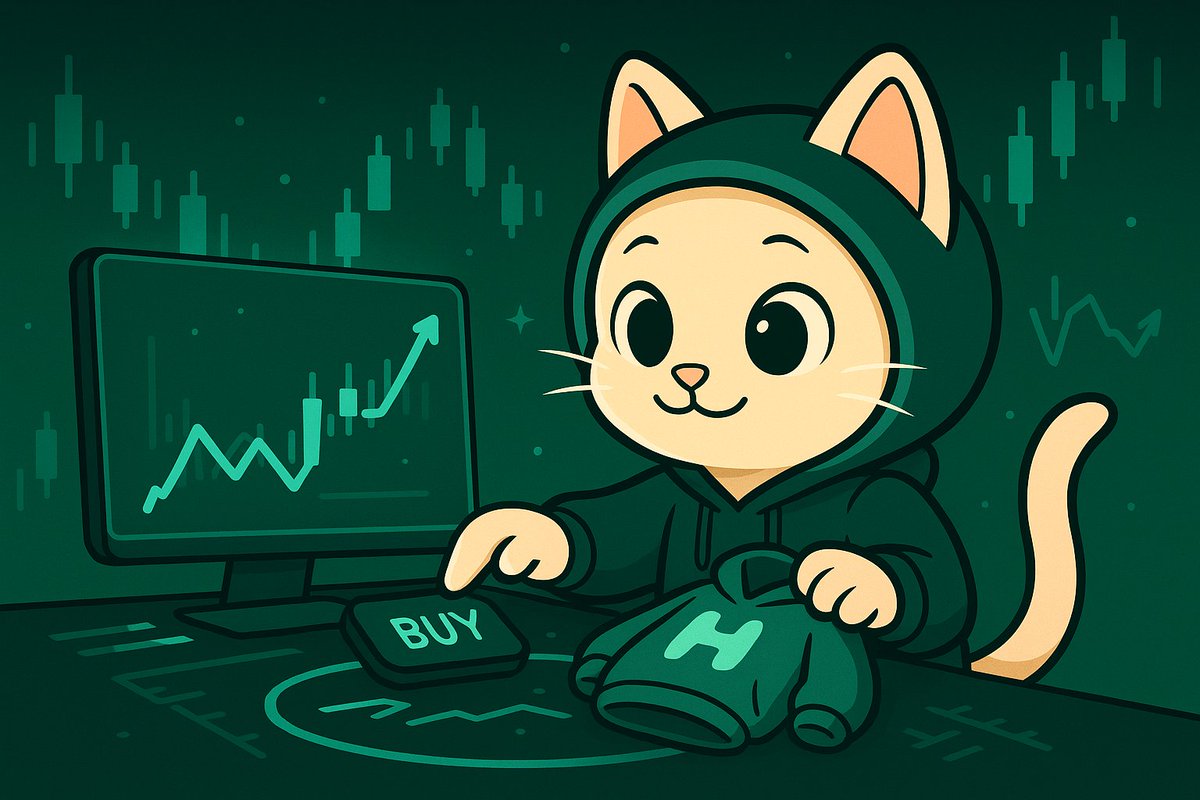 hypupu_hl's tweet photo. We don’t copy trade.
We meow trade 🐱📈 https://t.co/A8VaaIWBnt