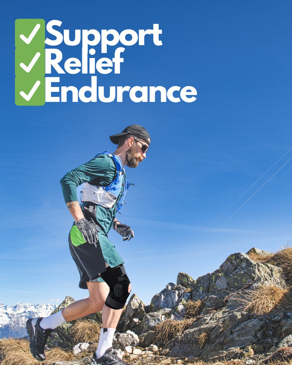 NEENCA_Brace's tweet image. NEENCA’s Knee Brace is your ultimate mountain trail companion — offering stability, compression, and shock-absorbing support to keep your adventure going strong.
 #HikeStrong #SupportYourSteps #NEENCA #KneeProtection #TrailGear #NEENCA #NEENCAkneebrace