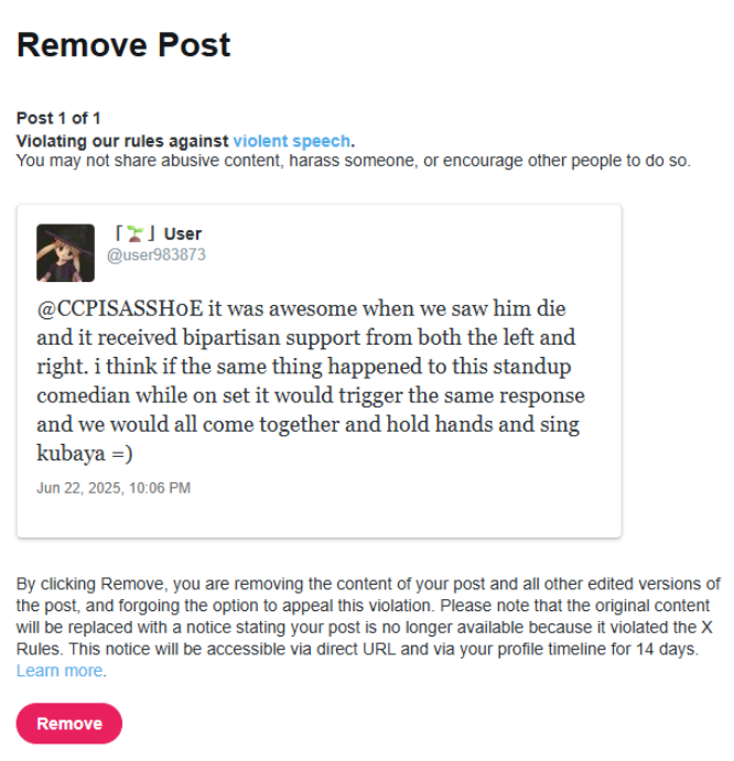 user983873's tweet photo. @CCPISASSH0E Sorry @TwitterSupport #RAPENETANYAHU https://t.co/6xXYZ7wgIT