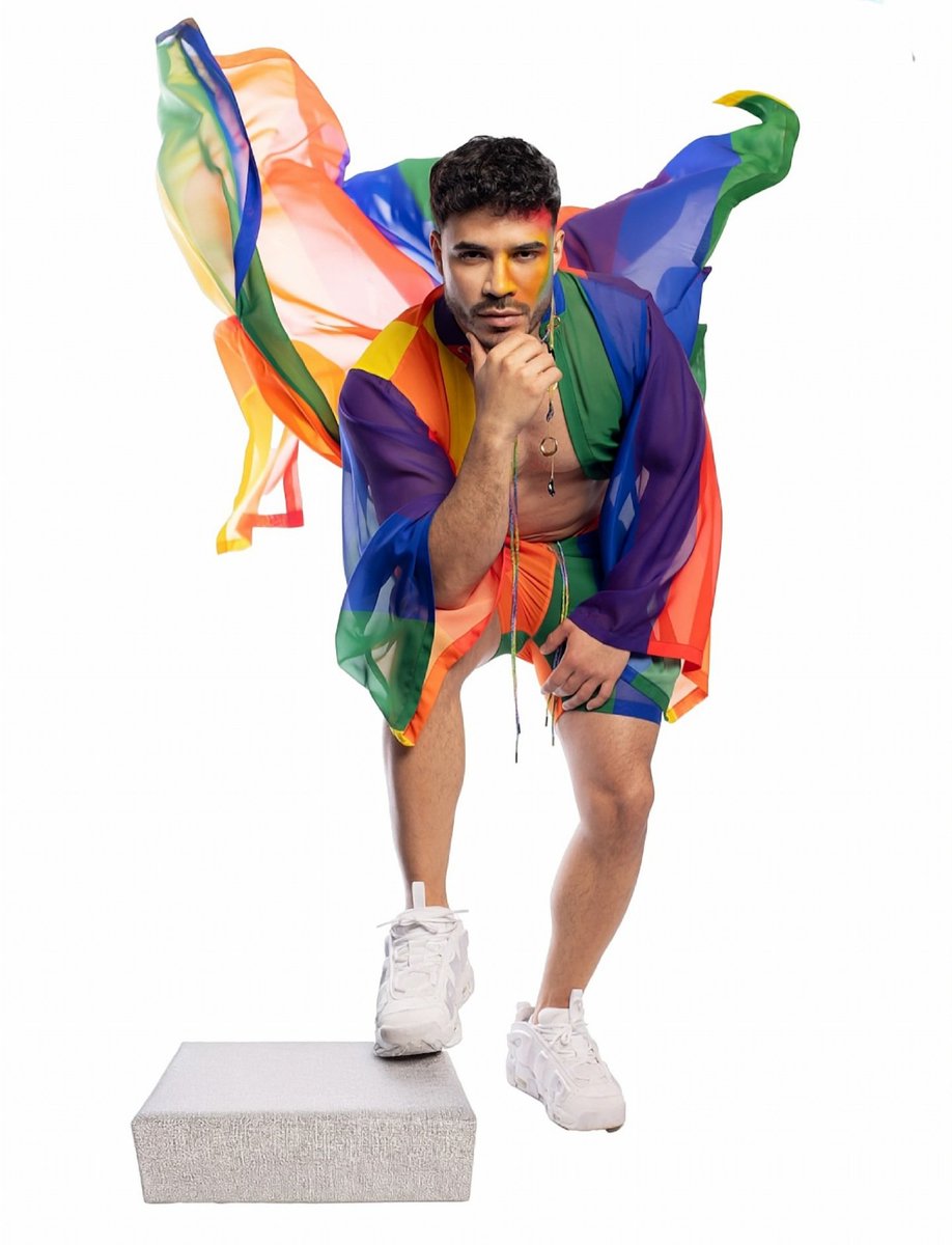 Nuevo shooting editorial de la colección #JesusParra #PrideMonth