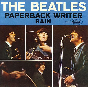 The Beatles had their 10th consecutive UK No. 1 single when “Paperback Writer/Rain” went to No. 1 on the UK charts, June 23, 1966.

Paperback writer
(Paperback writer)
Dear Sir or Madam, will you read my book
It took me years to write, will you take a look?
It's based on a novel