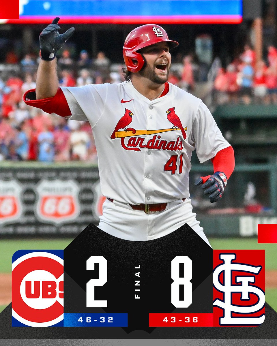 MLB (@mlb) on Twitter photo The <a href="/Cardinals/">St. Louis Cardinals</a> mash 4 homers and Matthew Liberatore pitches 7 innings for the win. The <a href="/Cardinals/">St. Louis Cardinals</a> mash 4 homers and Matthew Liberatore pitches 7 innings for the win.