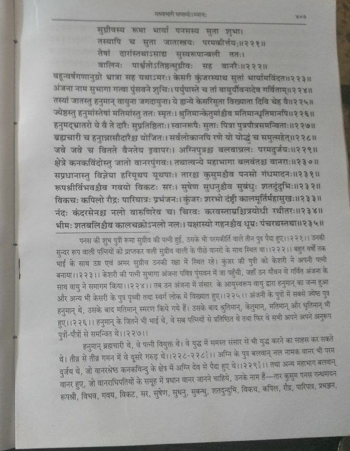 According to Brahmanda Purana, Hanuman had five brothers, all five brothers were married and had children. Hanumanji was the eldest among them