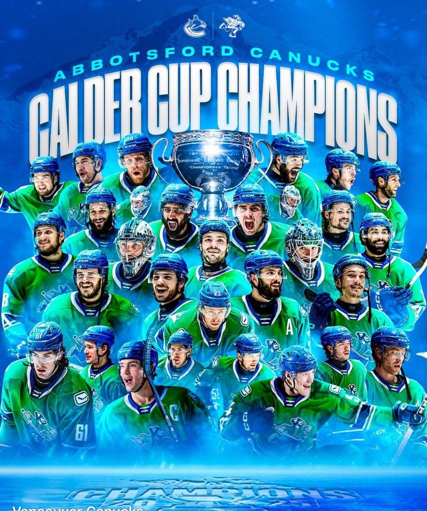moodymarty65's tweet image. The American Hockey League, the Calder Cup comes to Abbotsford British Columbia Canada 👏👏👏👏👏👏👏👏👏👏👏👏