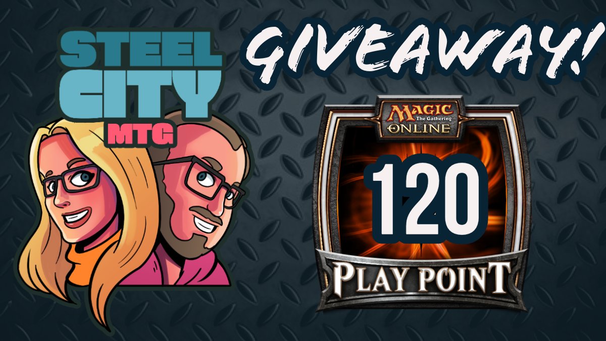 Steph π LDXP Santa Clara π F2F Niagara Falls (@steelcitysteph) on Twitter photo Want some <a href="/MagicOnline/">Magic Online</a> freebies?
I'm giving away 120 play points to FIVE OF YOU who:
β
Like
β
Repost
β
Comment your fav MTGO format/event
**You get a bonus entry if you do the above AND you're following me π**
Drawing on Wednesday 6/25 at 5pm Eastern! π©΅
#mtgocreator, Want some <a href="/MagicOnline/">Magic Online</a> freebies?
I'm giving away 120 play points to FIVE OF YOU who:
β
Like
β
Repost
β
Comment your fav MTGO format/event
**You get a bonus entry if you do the above AND you're following me π**
Drawing on Wednesday 6/25 at 5pm Eastern! π©΅
#mtgocreator,