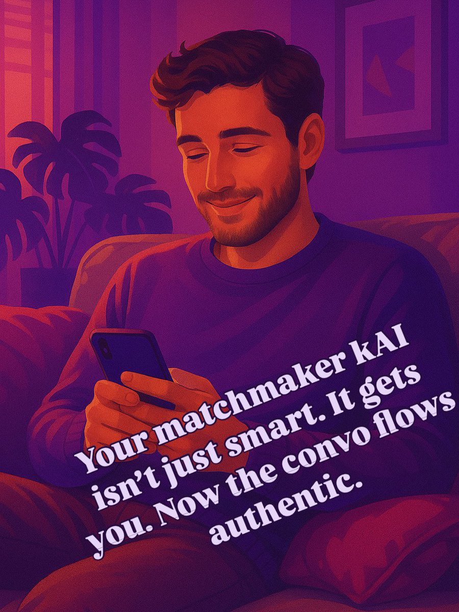 InTimidOfficial's tweet image. You’re not burnt out from dating
You’re burnt out from pretending
From charming strangers who don’t see you
That’s where kAI starts:
Not with looks — with how you connect

✨ Join the waitlist →  intimid.net
#RealConnection #kAIknows #NoMoreSwiping #IntrovertFriendly