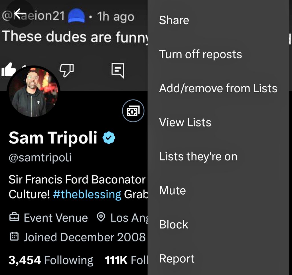 Perplexed By That (@perplexedbythat) on Twitter photo After 327 retweets in 12 hours... I'm super glad to have found that I can specifically turn off <a href="/samtripoli/">Sam Tripoli</a> 's retweets. It's just too much. After 327 retweets in 12 hours... I'm super glad to have found that I can specifically turn off <a href="/samtripoli/">Sam Tripoli</a> 's retweets. It's just too much.
