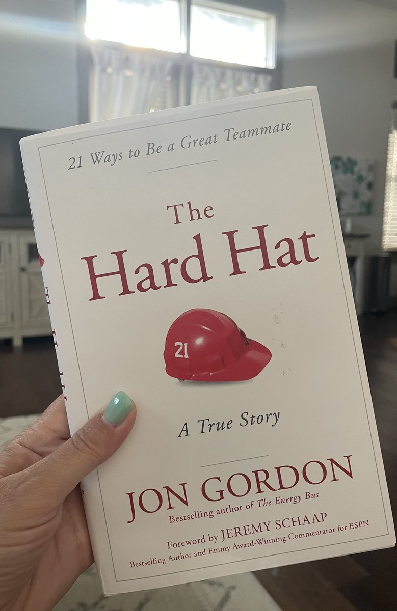 ErinGerdes's tweet photo. Another inspiring book by @JonGordon11 Planning to share and implement these Team Tools with myself and our staff. ⛑️What a wonderful story about an amazing young man! https://t.co/3rdCrXI7iV