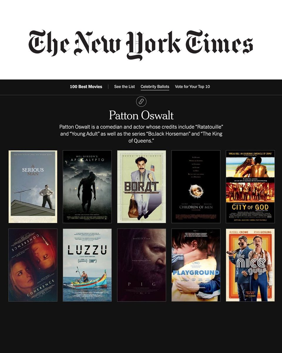 pattonoswalt's tweet image. Did NOT have an easy time picking my Top 10:
nytimes.com/interactive/20…