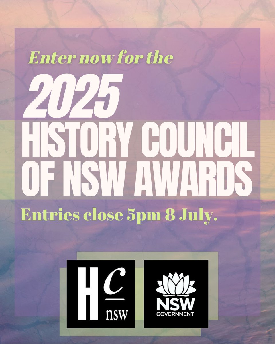 History Council of NSW (@historynsw) on Twitter photo Apply now for the HCNSW Addi Road Multicultural History Award!
Proudly supported by <a href="/addi_road/">Addison Road Community Organisation</a> this award encourages historians to explore the history of multiculturalism in Australia
The winner will receive a citation and a prize of $1,000
buff.ly/FwPRpcF
📷 TWH Apply now for the HCNSW Addi Road Multicultural History Award!
Proudly supported by <a href="/addi_road/">Addison Road Community Organisation</a> this award encourages historians to explore the history of multiculturalism in Australia
The winner will receive a citation and a prize of $1,000
buff.ly/FwPRpcF
📷 TWH