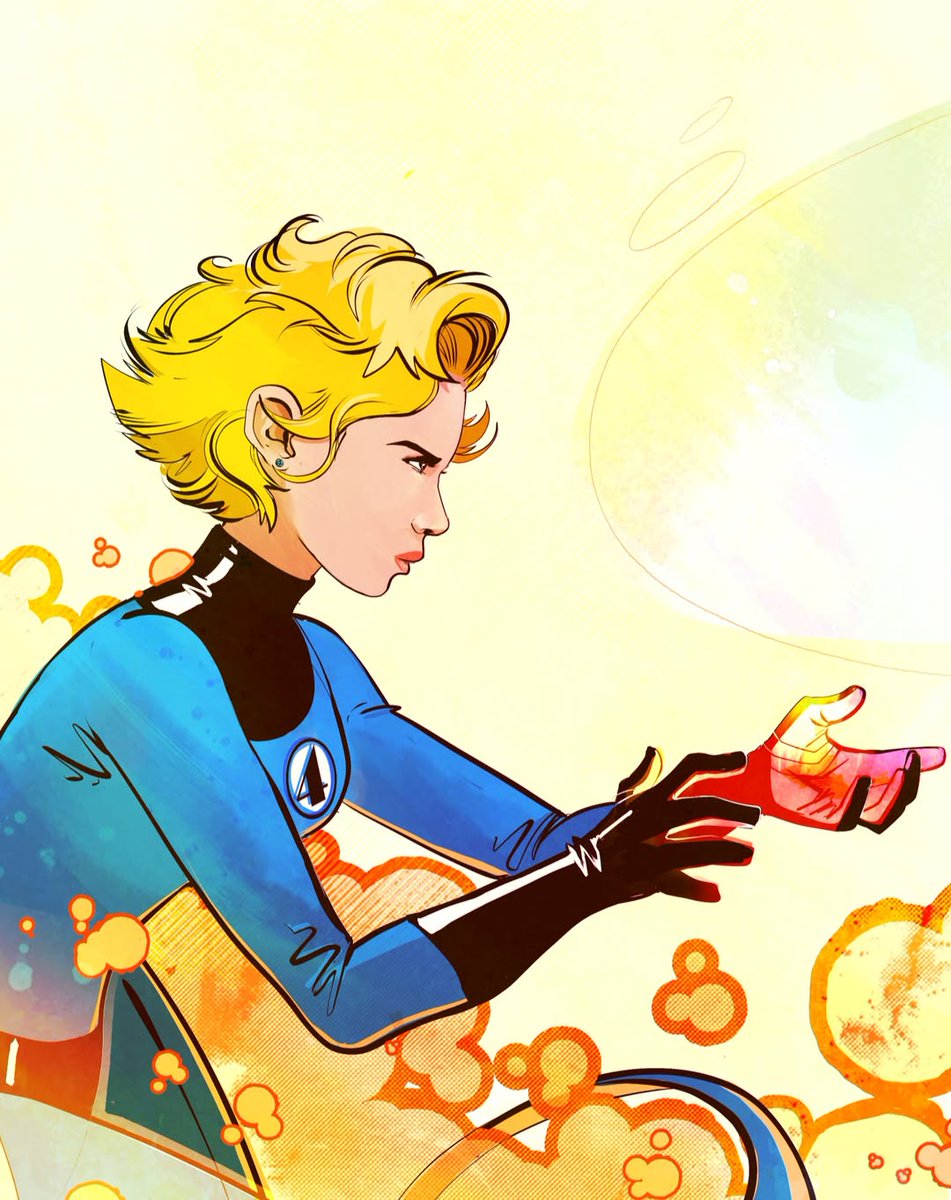 patthewatcher's tweet image. Reed Richards & Sue Storm
Artwork by: @SebastianPiriz