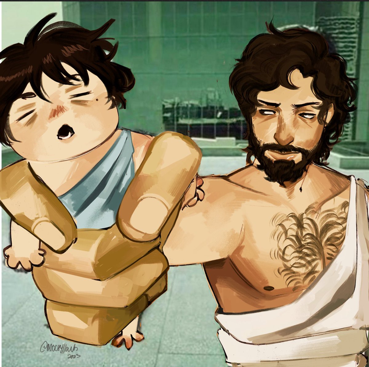 M0ch4Cup's tweet photo. (Usable version from comm)
A baby

#telemachus #odysseusfanart #epicthemusicalfanart #epicthemusical https://t.co/LxUvHMZU3P