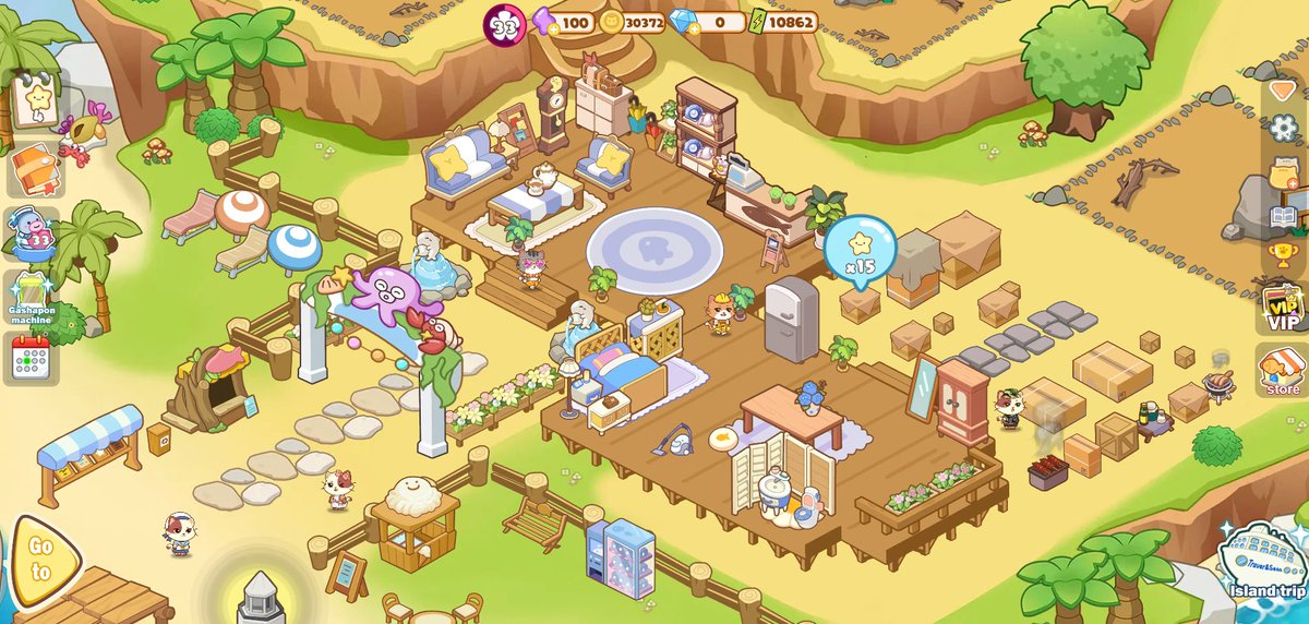 june_montejo's tweet photo. I'm so addictive on this game @CatResortGame, thanks for fixing ads on web version.

#CAT_RESORT
#Web3 
#KaiaChain 
#DAPP_PORTAL
#LINE_GAMES https://t.co/hi7jga3hzN