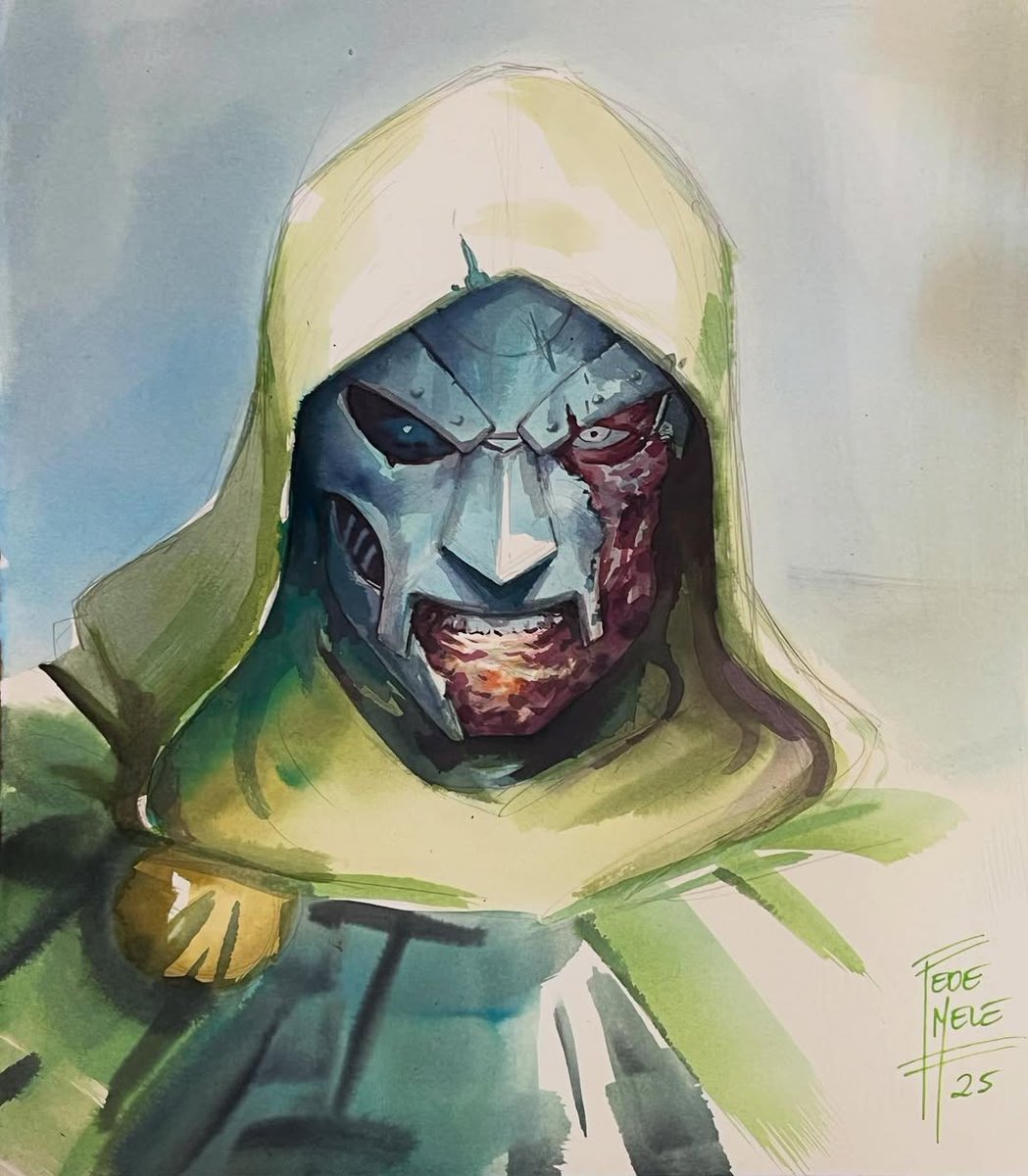 patthewatcher's tweet image. Doctor Doom
Artwork by: Federico Mele