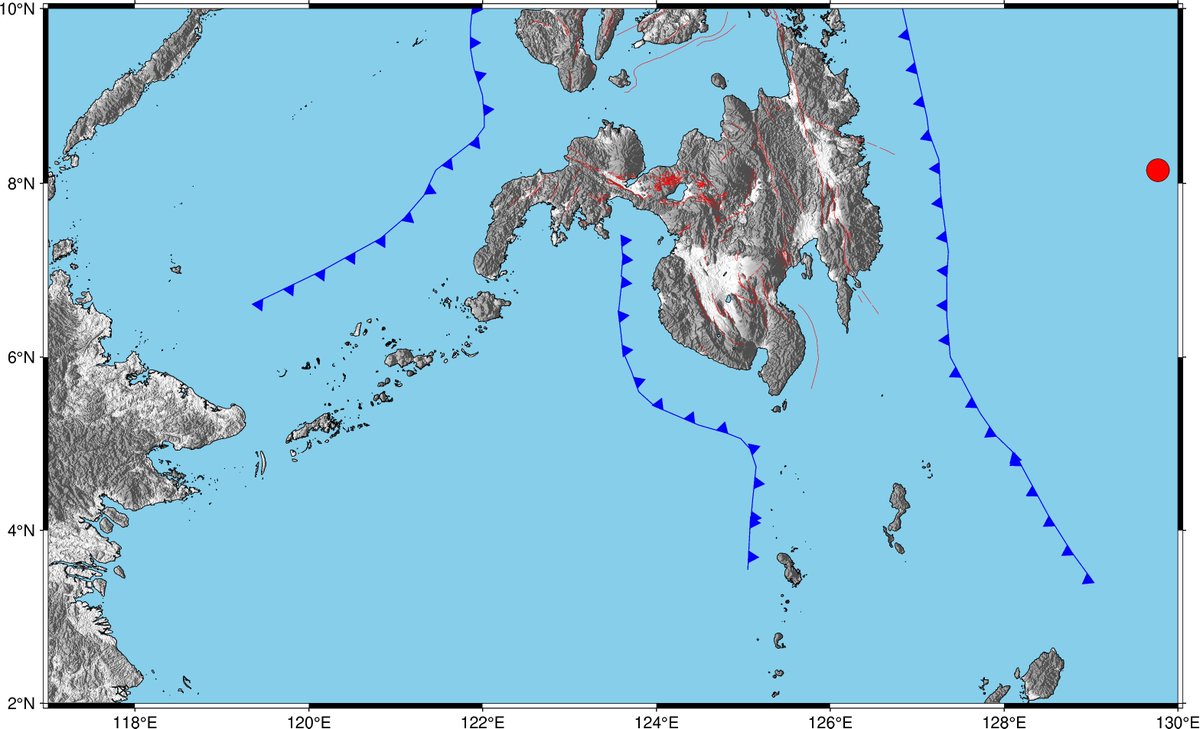 phivolcs_dost's tweet photo. #EarthquakePH #EarthquakeDavaoOriental
Earthquake Information No.1
Date and Time: 24 June 2025 - 09:58 AM
Magnitude = 6.4
Depth = 010 km
Location = 08.15°N, 129.77°E - 359 km N 79° E of Baganga (Davao Oriental)
https://t.co/zs24HFQBgG https://t.co/dY1velWDK0
