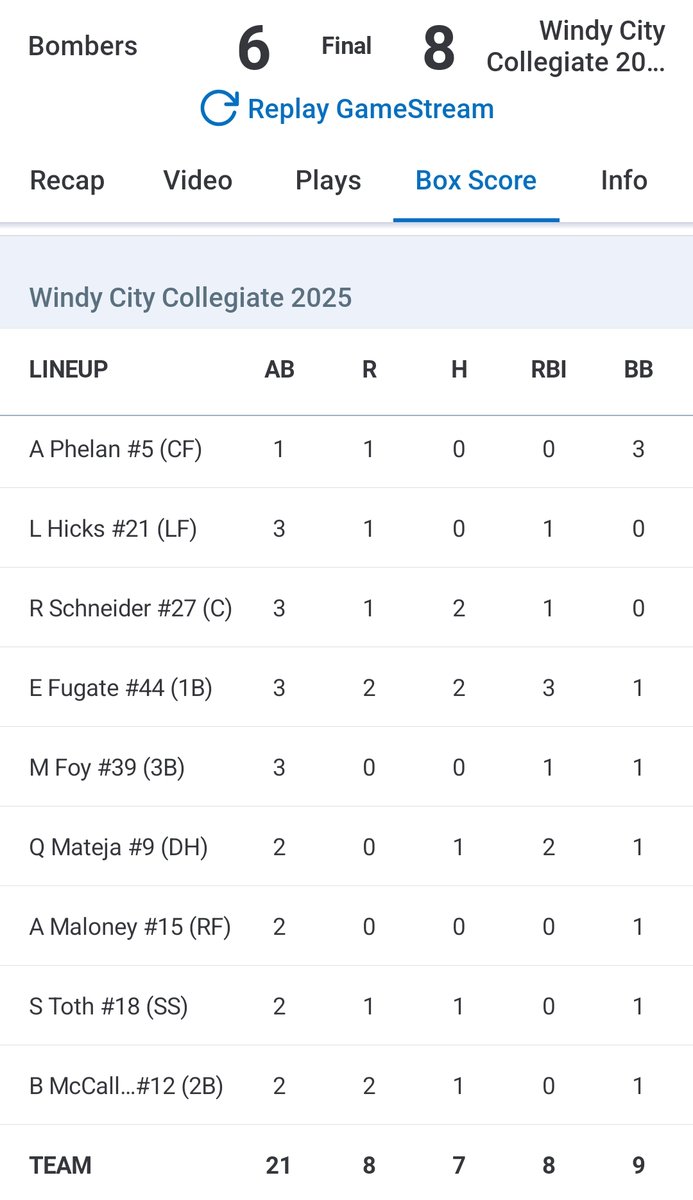 Crestwood Collegiate League tweet media