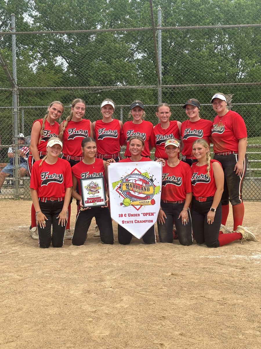 18U A USSSA MARYLAND STATE CHAMPIONS ‼️ 
Congratulations to the 18U Northern Calvert Fury on winning the USSSA 18U A Maryland State Championship held June 21-22, 2025. <a href="/TedSoMdNews/">Theodore R. Black</a> <a href="/WashPostHS/">WashPost HS Sports</a> <a href="/NoahLFerguson/">Noah Ferguson</a> <a href="/CoachGreever/">John Greever</a>