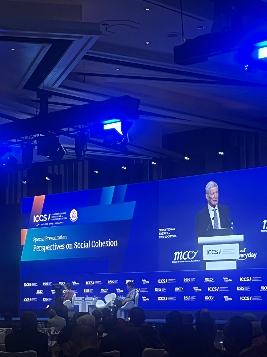 Mentor and friend <a href="/mikehardy/">Professor Mike Hardy</a> <a href="/icc_sg/">ICCSG</a> conference speaking on Social Cohesion in ASEAN and around the world #iccs2025