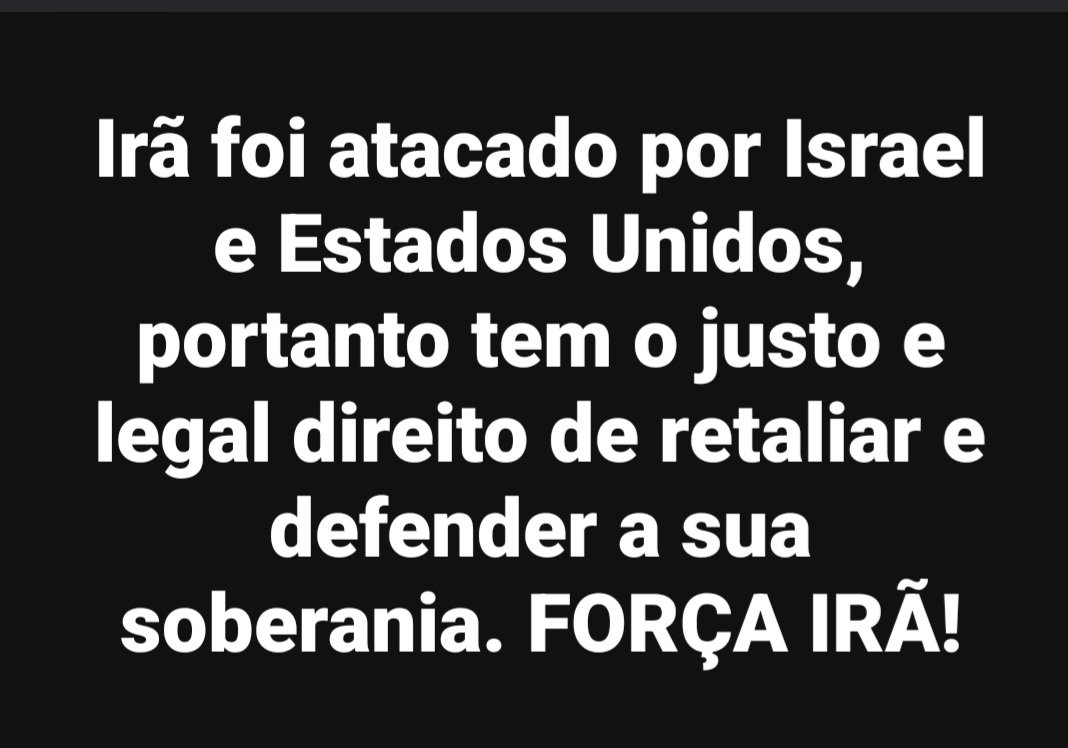 emir30's tweet photo. Todos os esforções são urgentes e necessários para se alcançar um cessar-fogo para encerrar as agressões do estado genocida de Israel e o estado imperialista dos Estados Unidos contra a Palestina e Irã que precisam de todo o apoio e solidariedade. #PalestinaLivre #IrãSoberano https://t.co/jXXLCdB2me