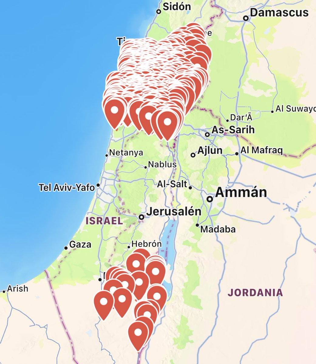 🔴 EN ESTOS MOMENTOS: Alarmas sonando en Israel por el lanzamiento de misiles desde Irán.