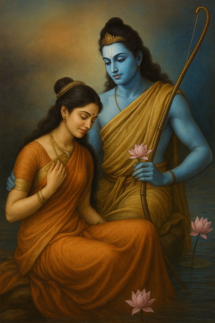 SilSwapnad46590's tweet photo. “Our story is a testament to faith, love, and undying devotion.” -Ram and Sita ma.🙏😊#sriram #sitama #Ramayana #bbtvi #joybajrangbali #bajrangbali #HanumanJi #morning #love #GoodMorning #quotes https://t.co/DRHPd65iT0