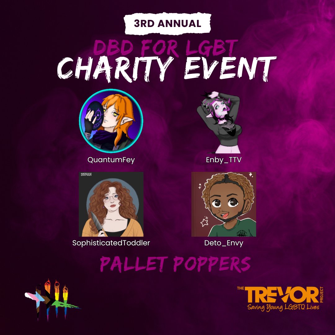 badcatitude_'s tweet photo. While most of the team is joining us for the first time, the captain of Pallet Poppers is coming back for her 2nd year!

Introducing @quantumfey , @Enby_TTV , @CdnToddler , and @Deto_Envy💕 This amazing team has such good vibes and will be sure to make you laugh!

(3/6) https://t.co/OTV9veTWg0