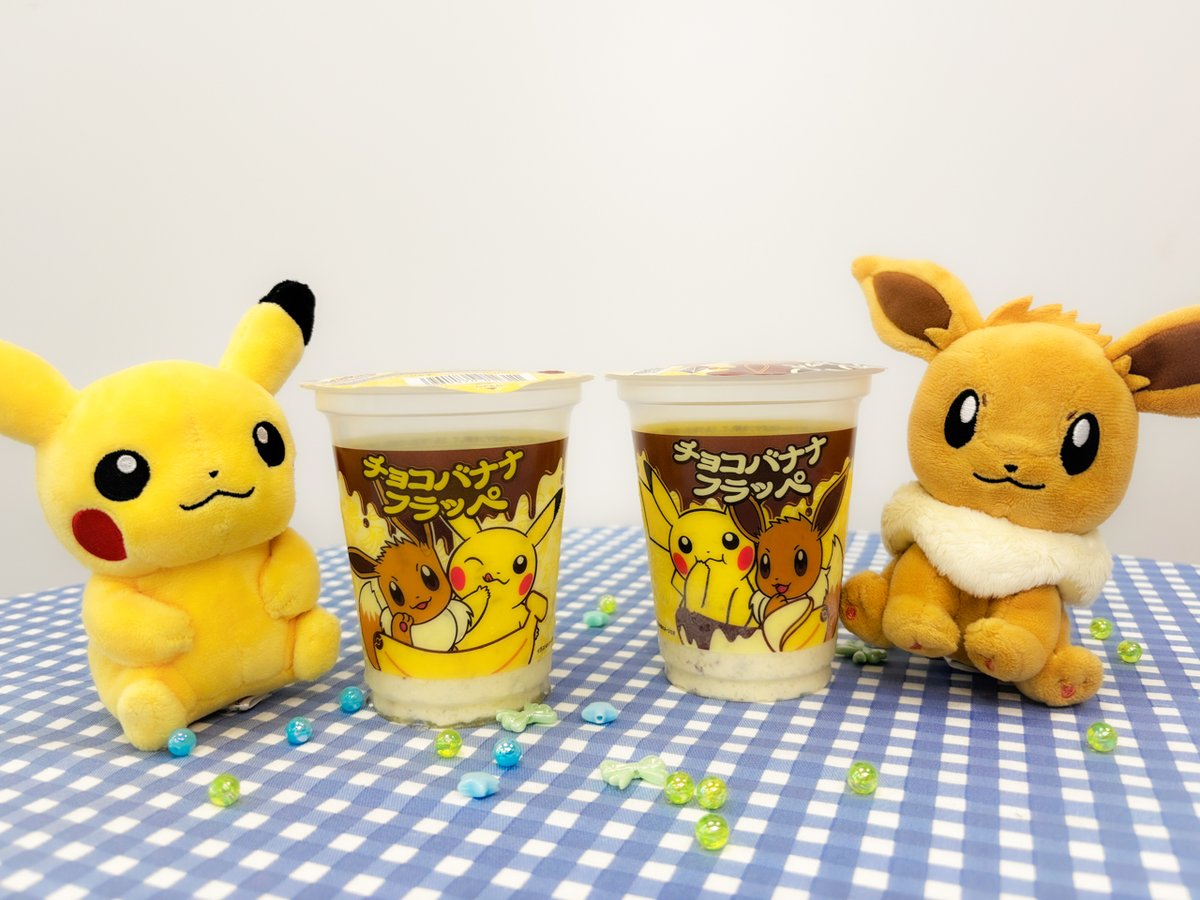 イーブイ たちとの #ファミマ オリジナルドリンク&グッズをご紹介