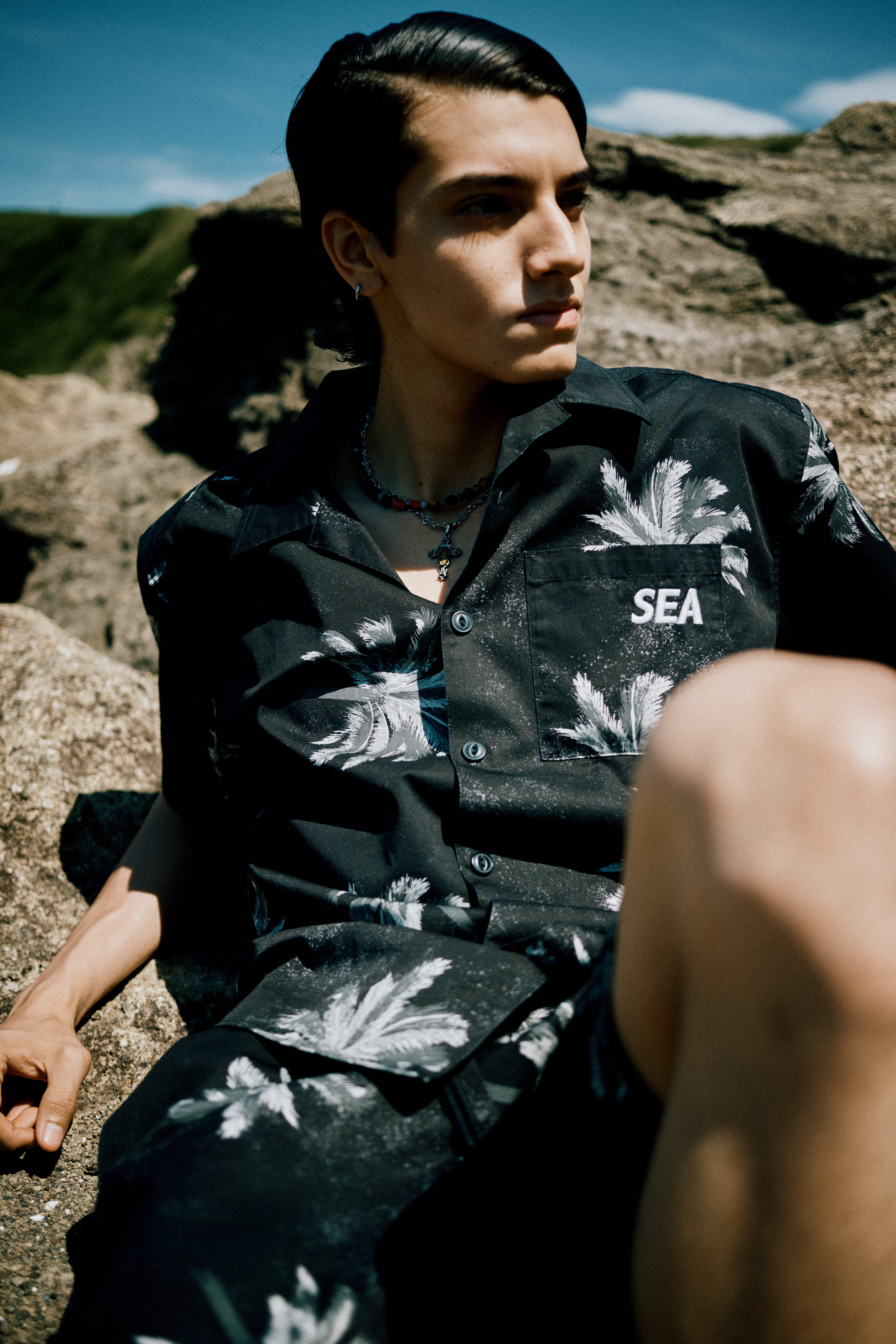 トップス wind and sea BLACK PALM TREE PALM TREE Collection – WIND AND SEA