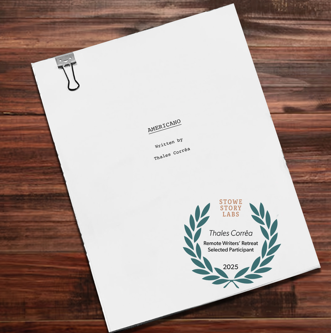 my screenplay AMERICANO was selected for @stowestorylabs this summer! ☕
Logline: As ICE raids sweep through California, a soft-handed prodigal son must reconcile with his resentful brother to save their family coffee farm.

#Americano #StoweStoryLabs #LatinxVoices #FamilyDrama**